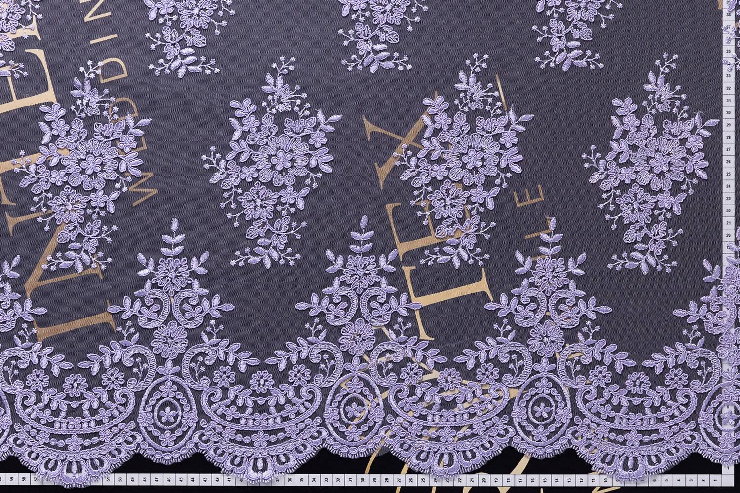 color lace fabric half width 308968